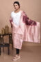 Brown Digital Print Banarasi Dupatta