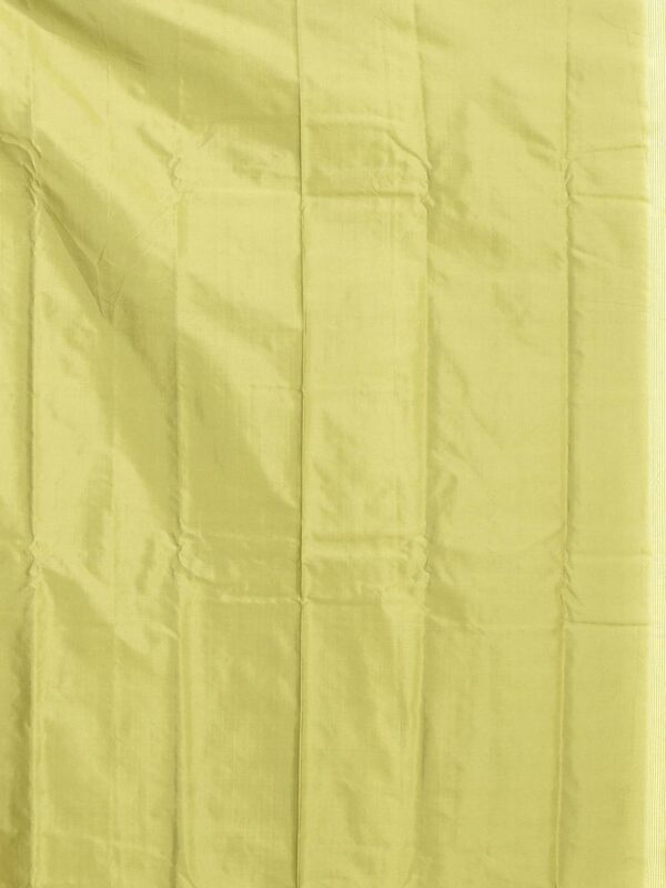 Green Semi Silk Kanjeevaram Saree - Image 7