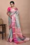 Sea Green Banaras Organza Saree