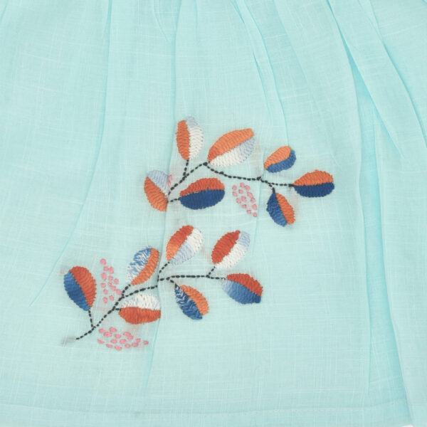 Multicolour Cotton Dress (Daisy, Periwinkle & Petal Design)-Pack of 3 - Image 10
