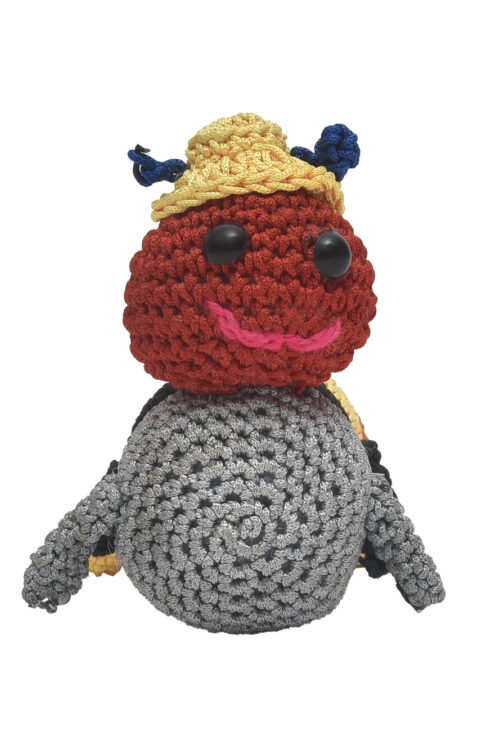 Multicolour Crochet Caterpillar for Babies