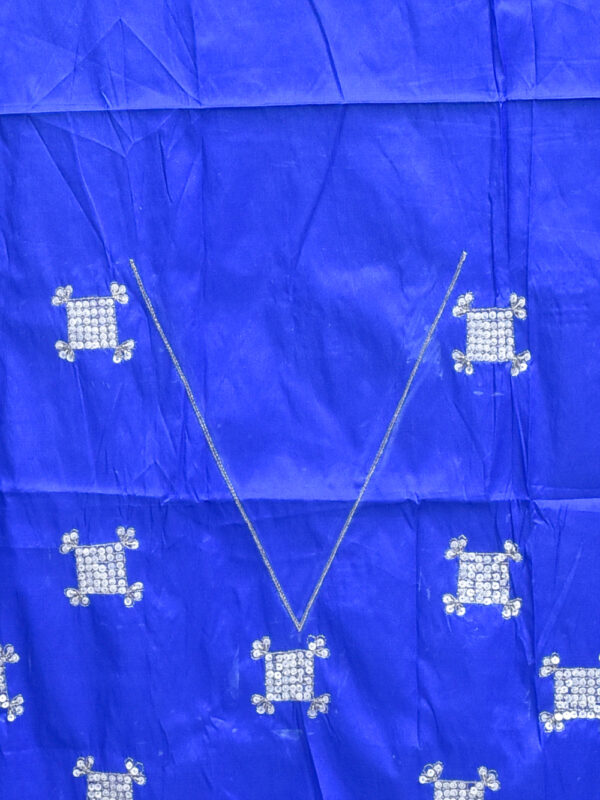 Pink Georgette Saree with Sequin Work - Image 7