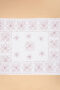 White Floral Design Hand Embroidered Cotton Nakshi Kantha